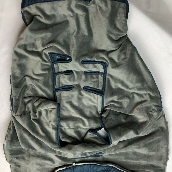 JJ Cole Urban Bundle Me Infant BOTTOM ONLY Gray Blue Carrier Cover - Picture 6 of 7